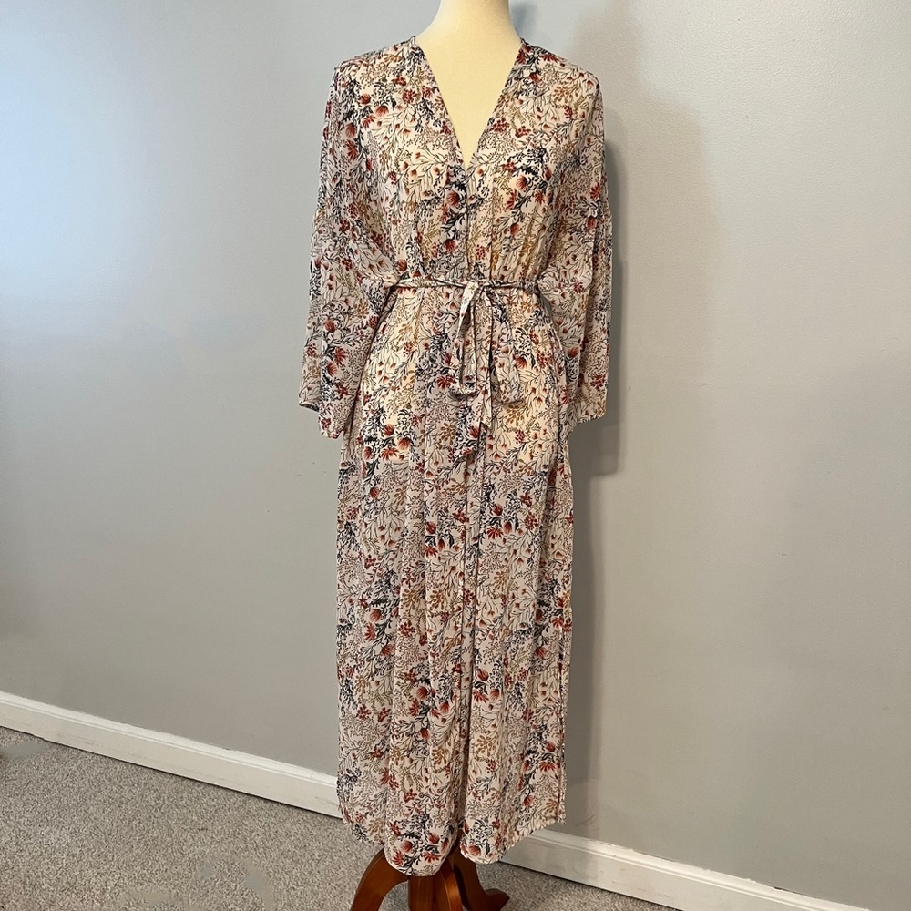 Forever 21 Kimono Floral Print